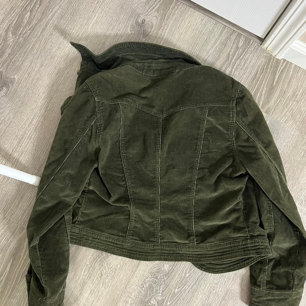 Dress Barn Green Corduroy Jacket - Picture 4 of 4